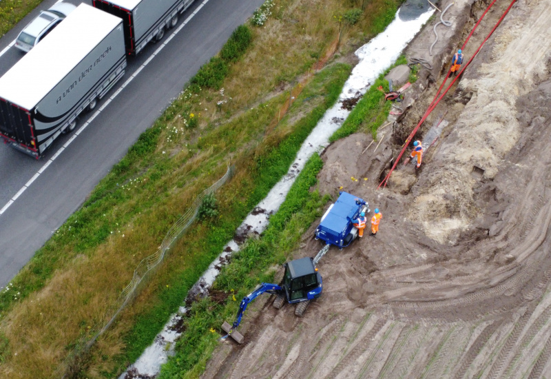 Nieuwe netaansluiting Boxmeer